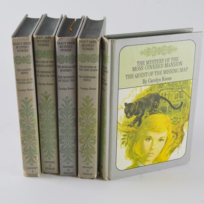 Carolyn Keene "Nancy Drew Mystery Series" Collection of Hardcover Books