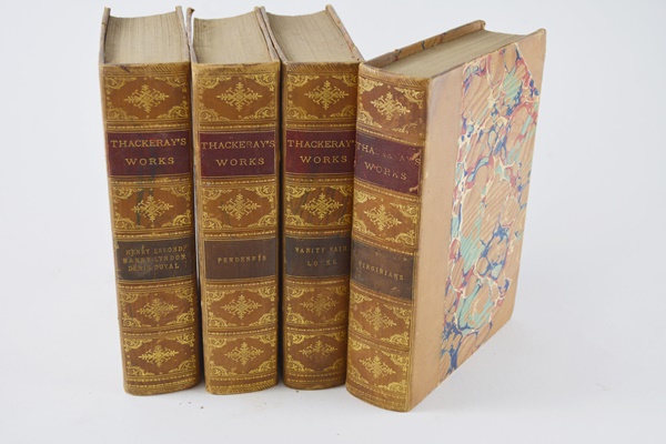 Antique "Thackery's Works" Collection Hardcover Books