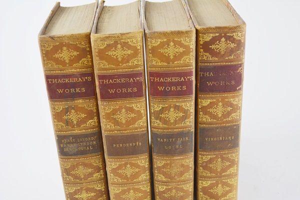 Antique "Thackery's Works" Collection Hardcover Books