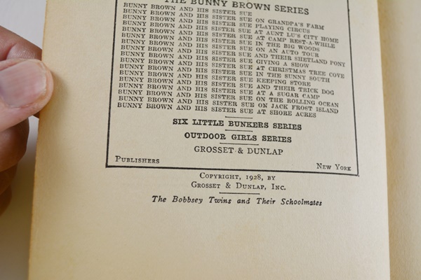 Laura Lee Hope Collection of "The Bobbsey Twins" Hardcover Books