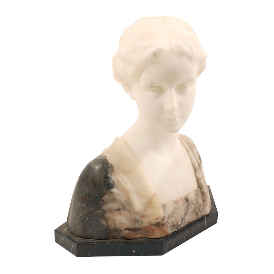 Marble Bust of Woman