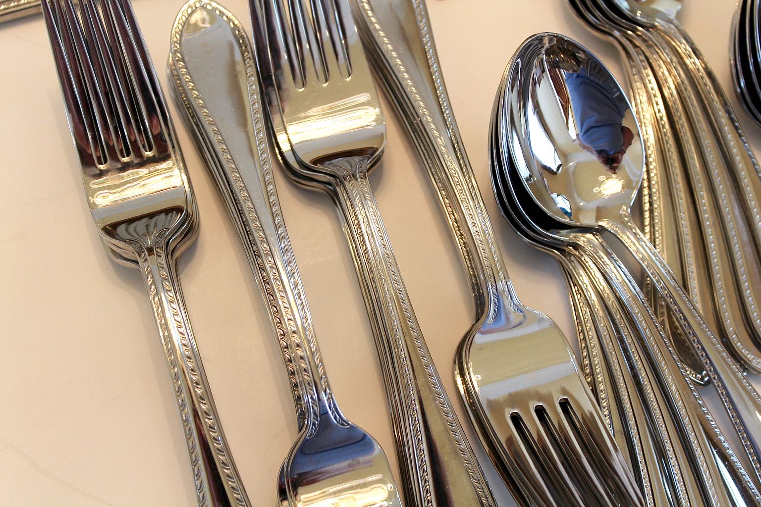Reed & Barton 18/10 Stainless Flatware for Twelve