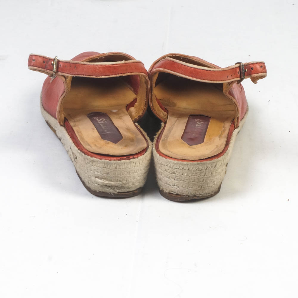 Two Pairs of Women's Vintage Cities Slingback Sandals