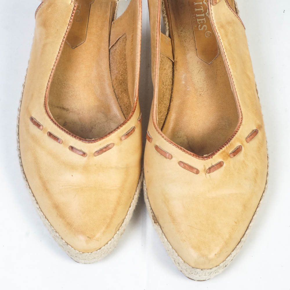 Two Pairs of Women's Vintage Cities Slingback Sandals