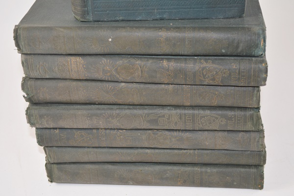 Antique "The Pictorial Edition of the Works of Shakspere" Hardcover Books