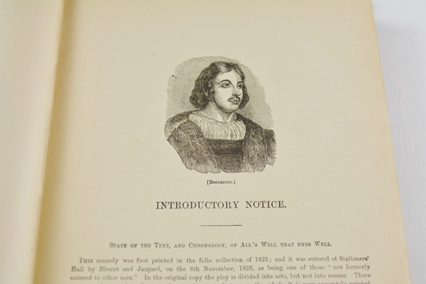 Antique "The Pictorial Edition of the Works of Shakspere" Hardcover Books