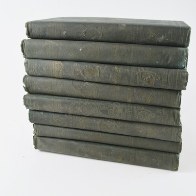 Antique "The Pictorial Edition of the Works of Shakspere" Hardcover Books