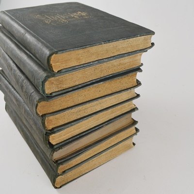Antique "The Pictorial Edition of the Works of Shakspere" Hardcover Books