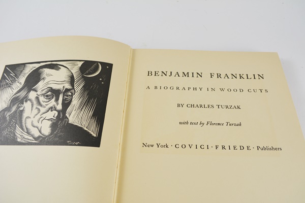 "Benjamin Franklin: A Biography In Woodcuts"