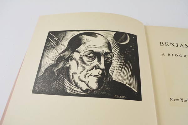 "Benjamin Franklin: A Biography In Woodcuts"