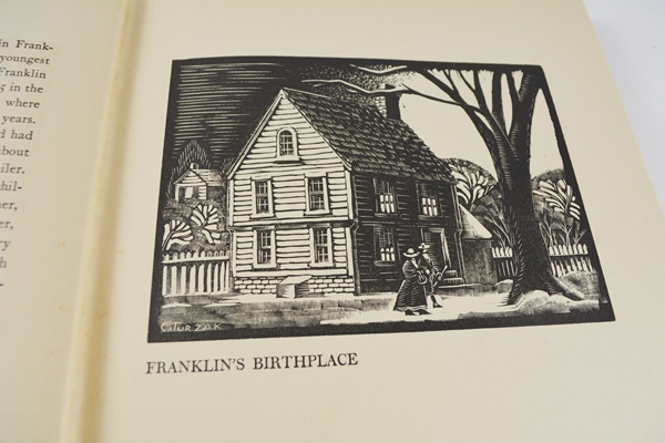 "Benjamin Franklin: A Biography In Woodcuts"