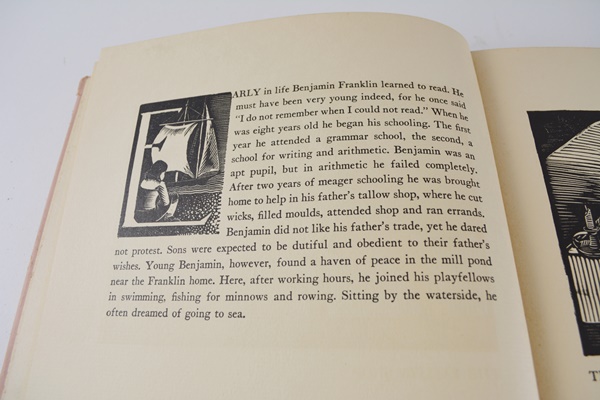 "Benjamin Franklin: A Biography In Woodcuts"