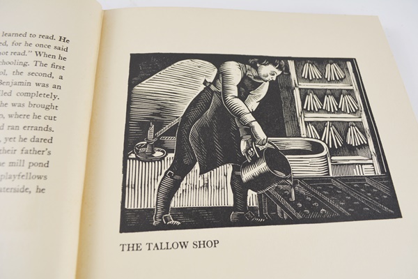 "Benjamin Franklin: A Biography In Woodcuts"