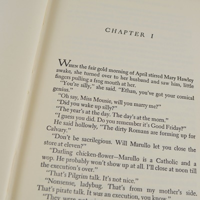 First Trade Edition "The Winter of Our Discontent"