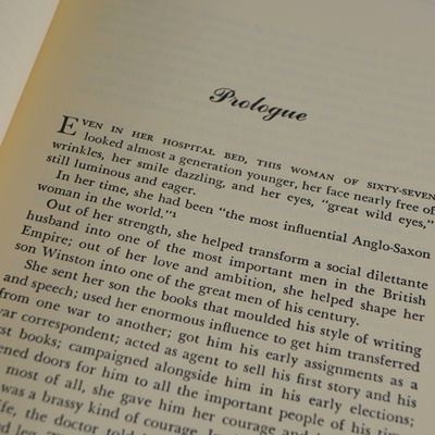 "Jennie: The Life of Lady Randolph Churchill," Vol I and II Harcover Books