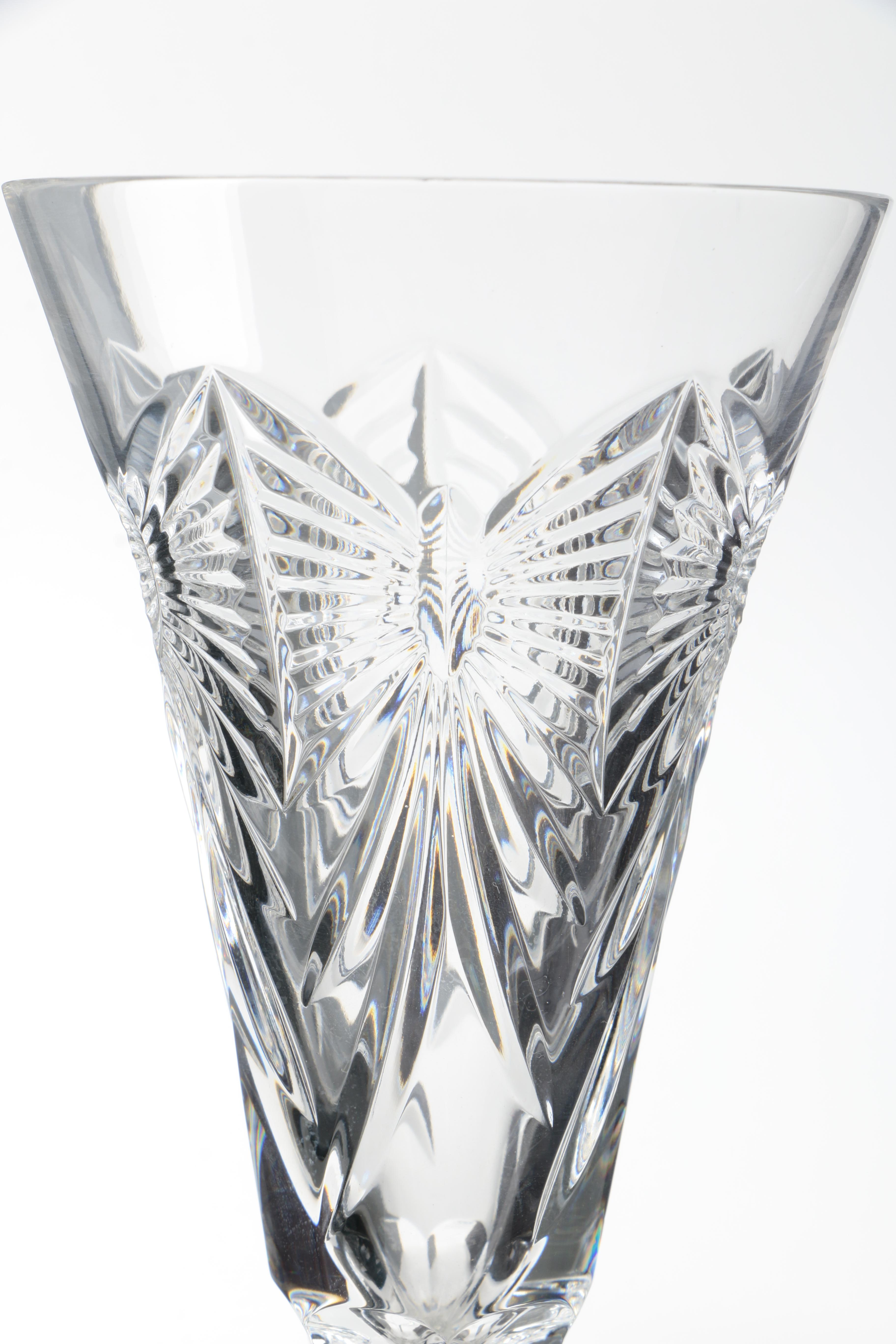 Waterford Crystal "Happiness" Toasting Flutes