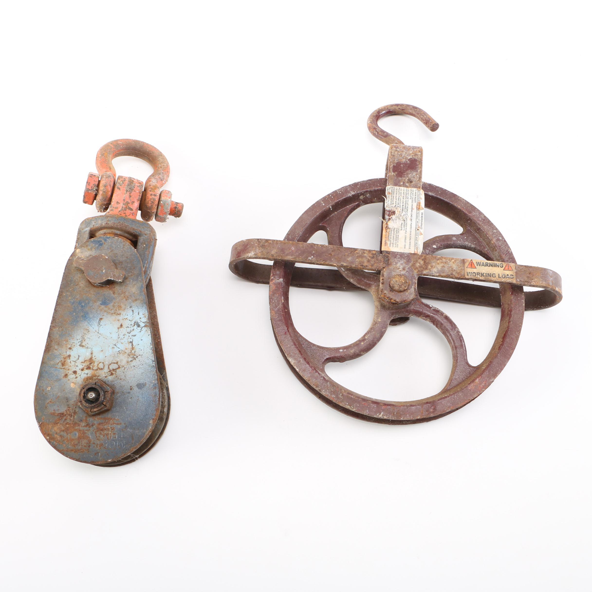 Industrial Metal Pulley Featuring Crosby McKissick