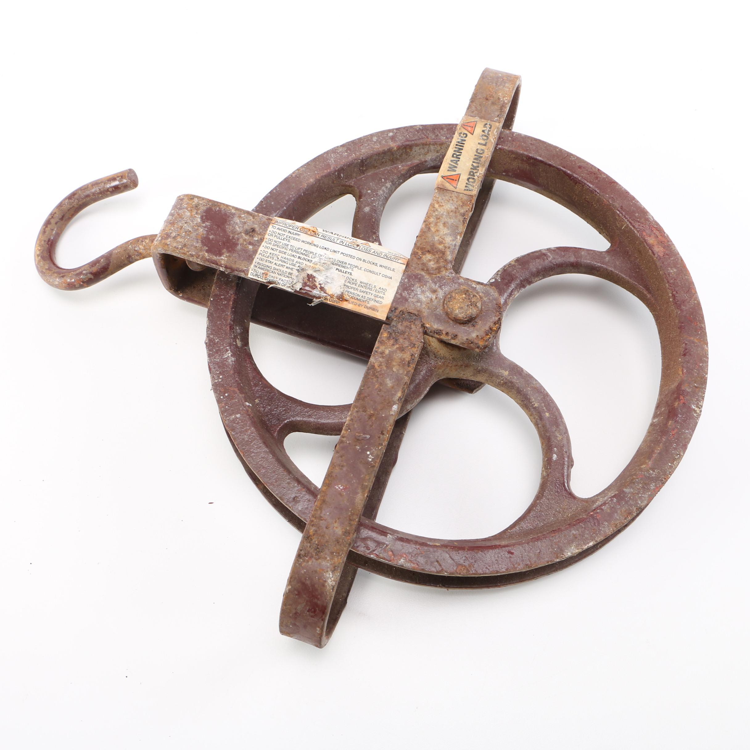 Industrial Metal Pulley Featuring Crosby McKissick