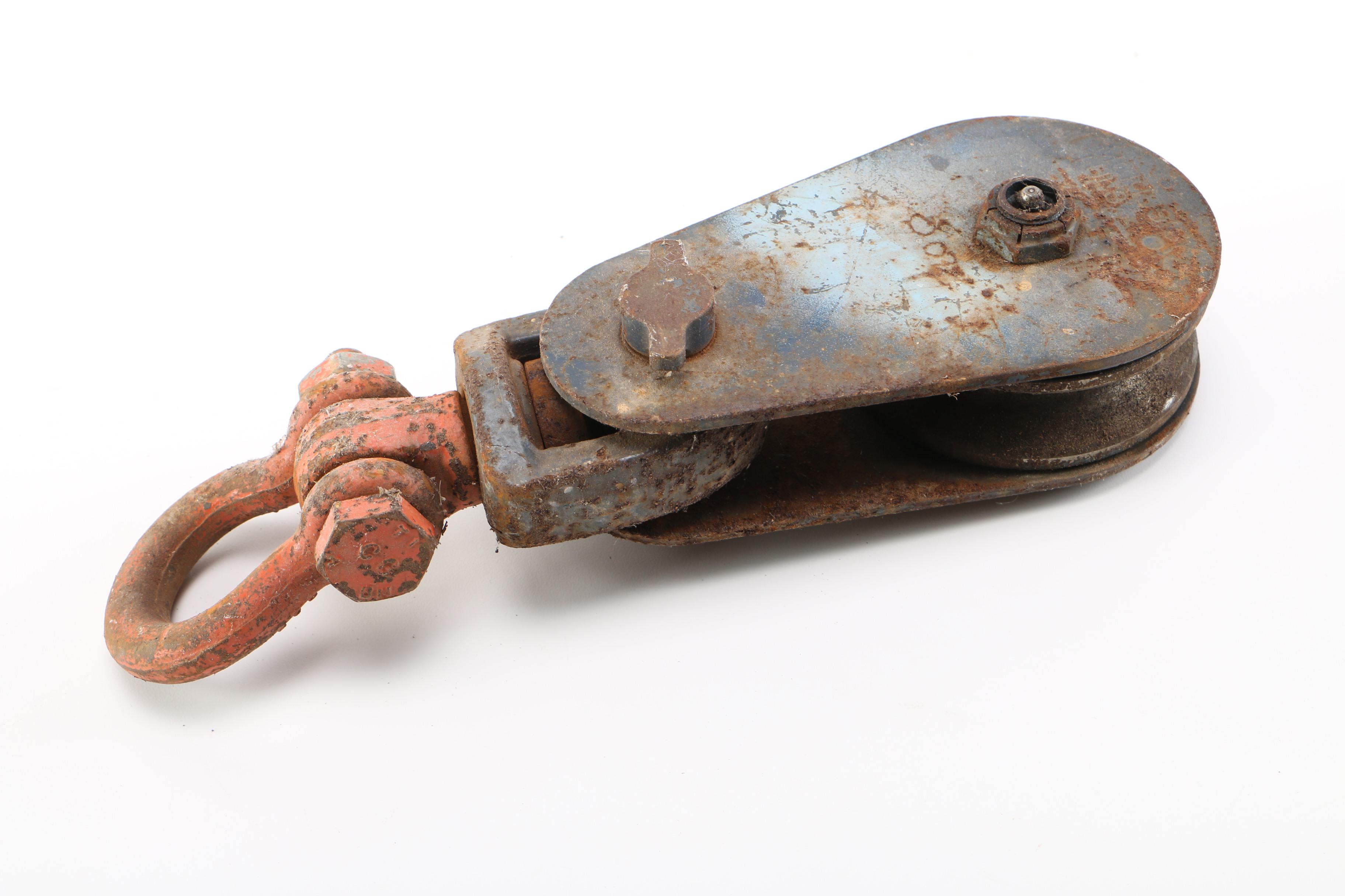 Industrial Metal Pulley Featuring Crosby McKissick