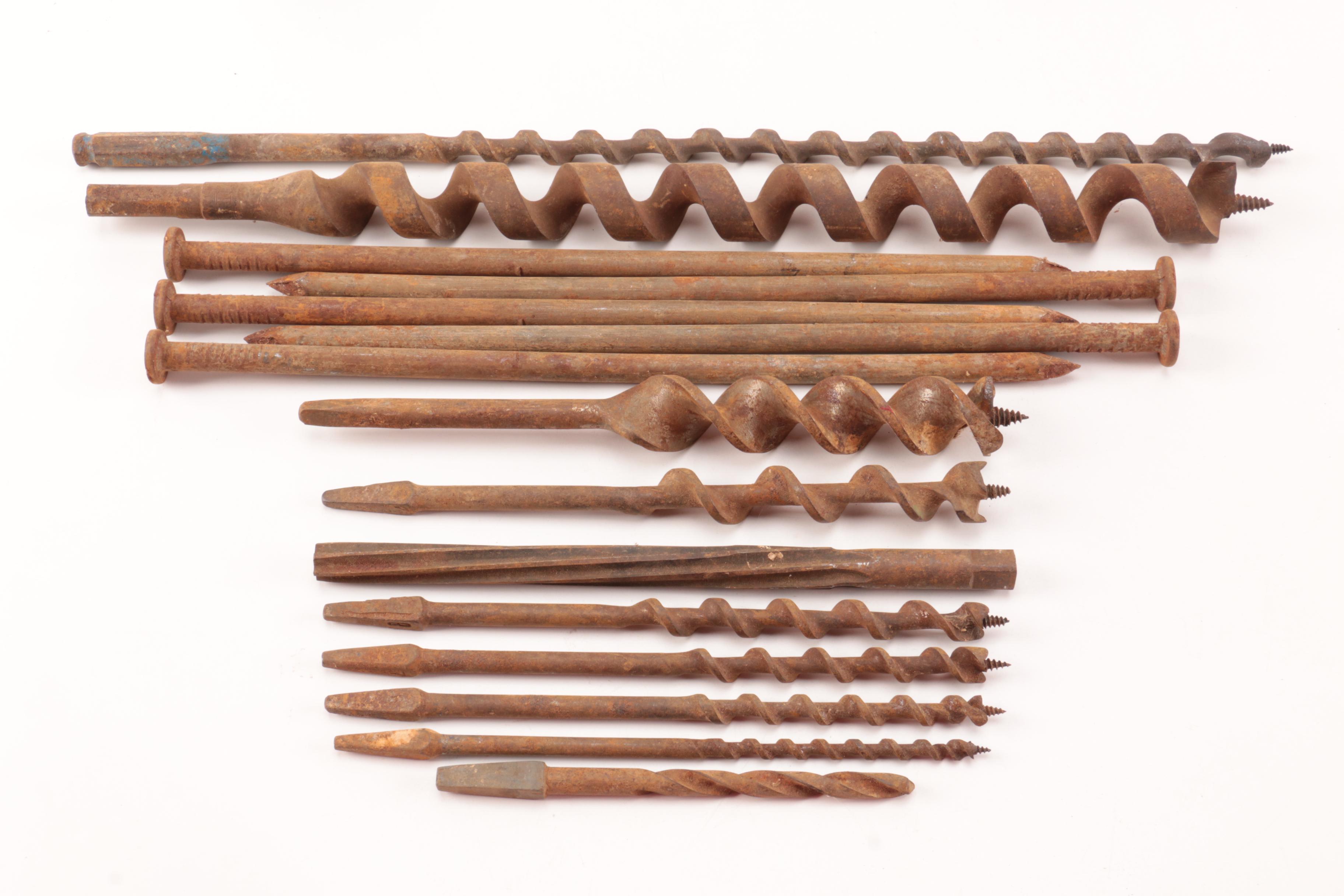 Vintage Drill Bits and Assorted Tools