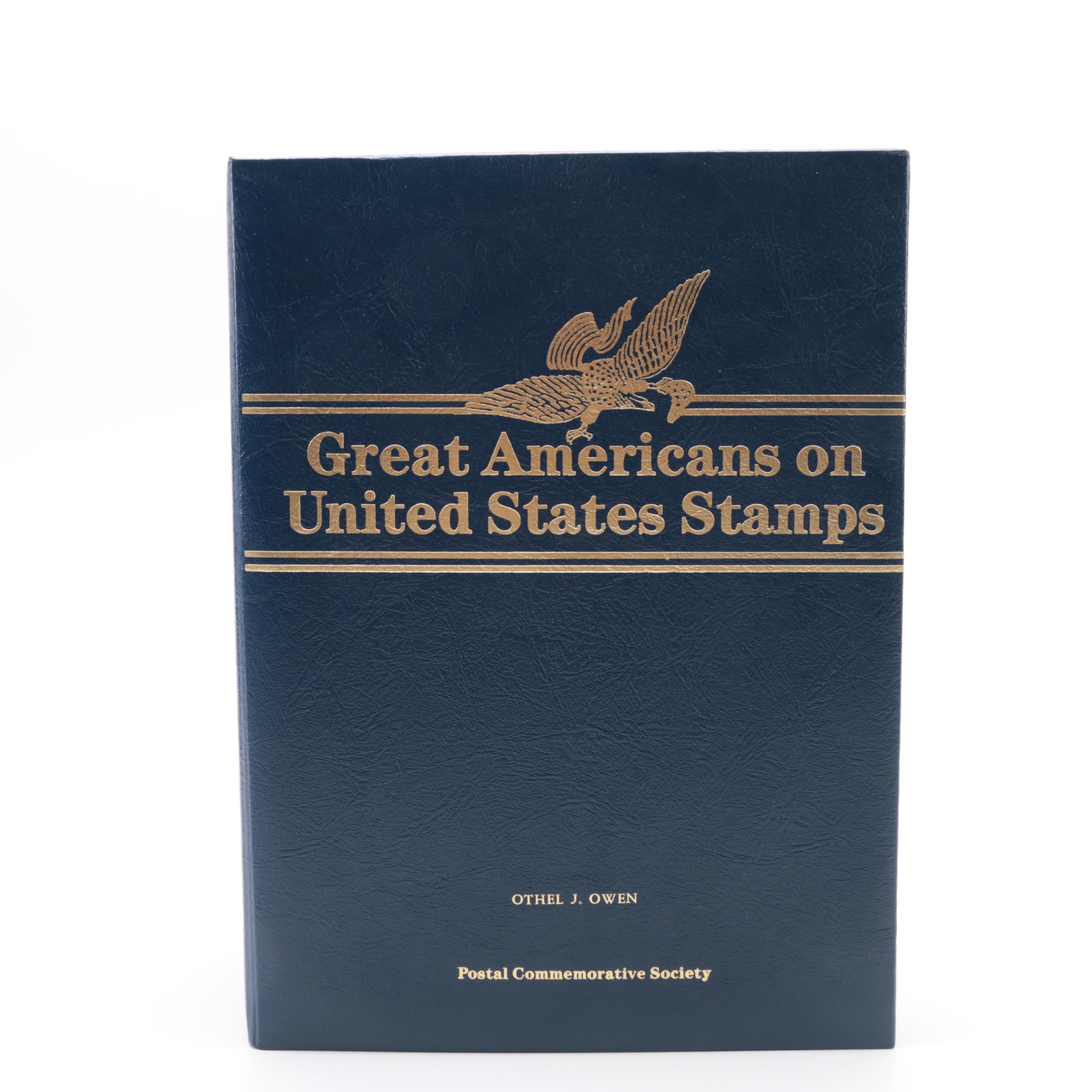 Great Americans on United States Stamps Album