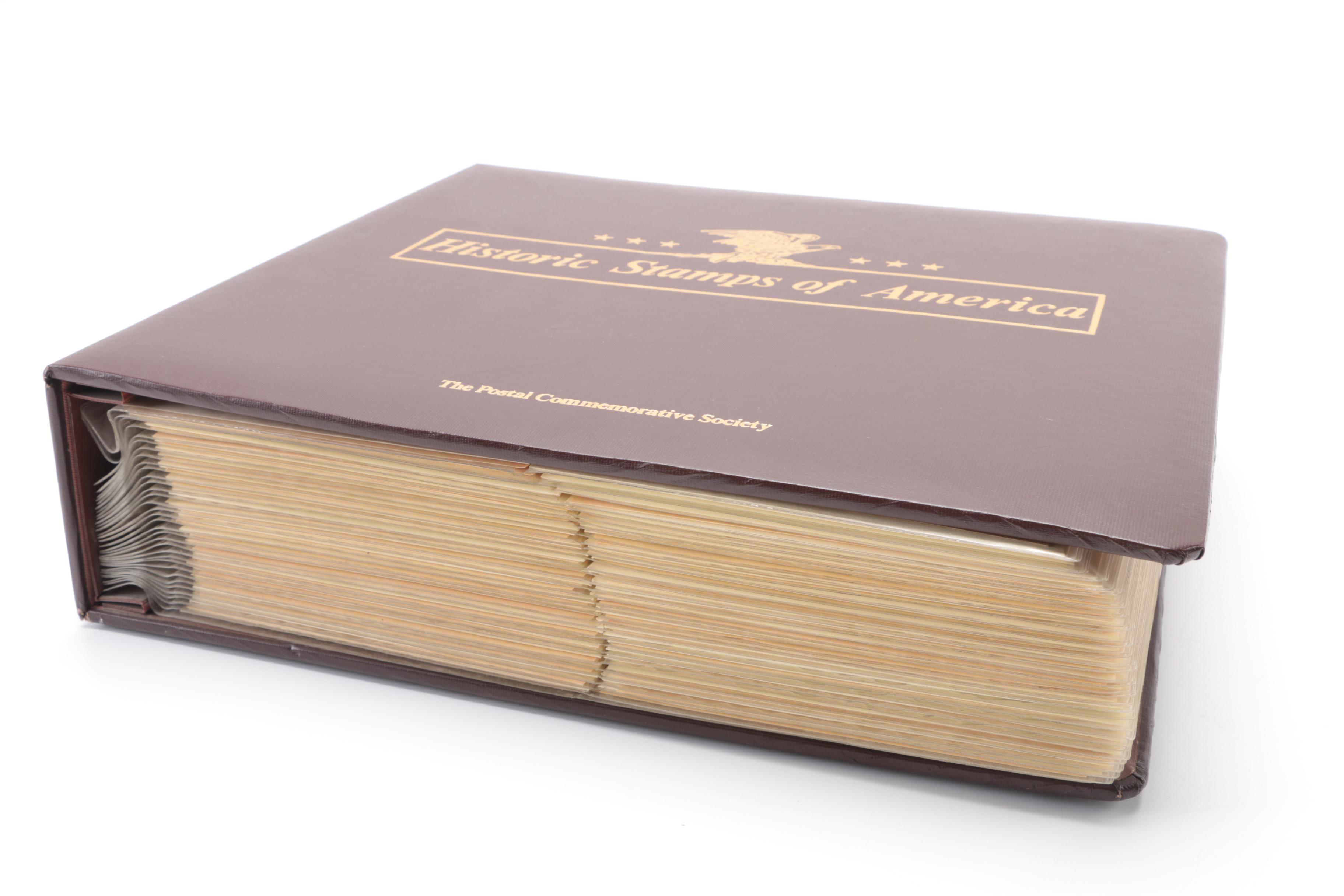 Historic Stamps Of America Book