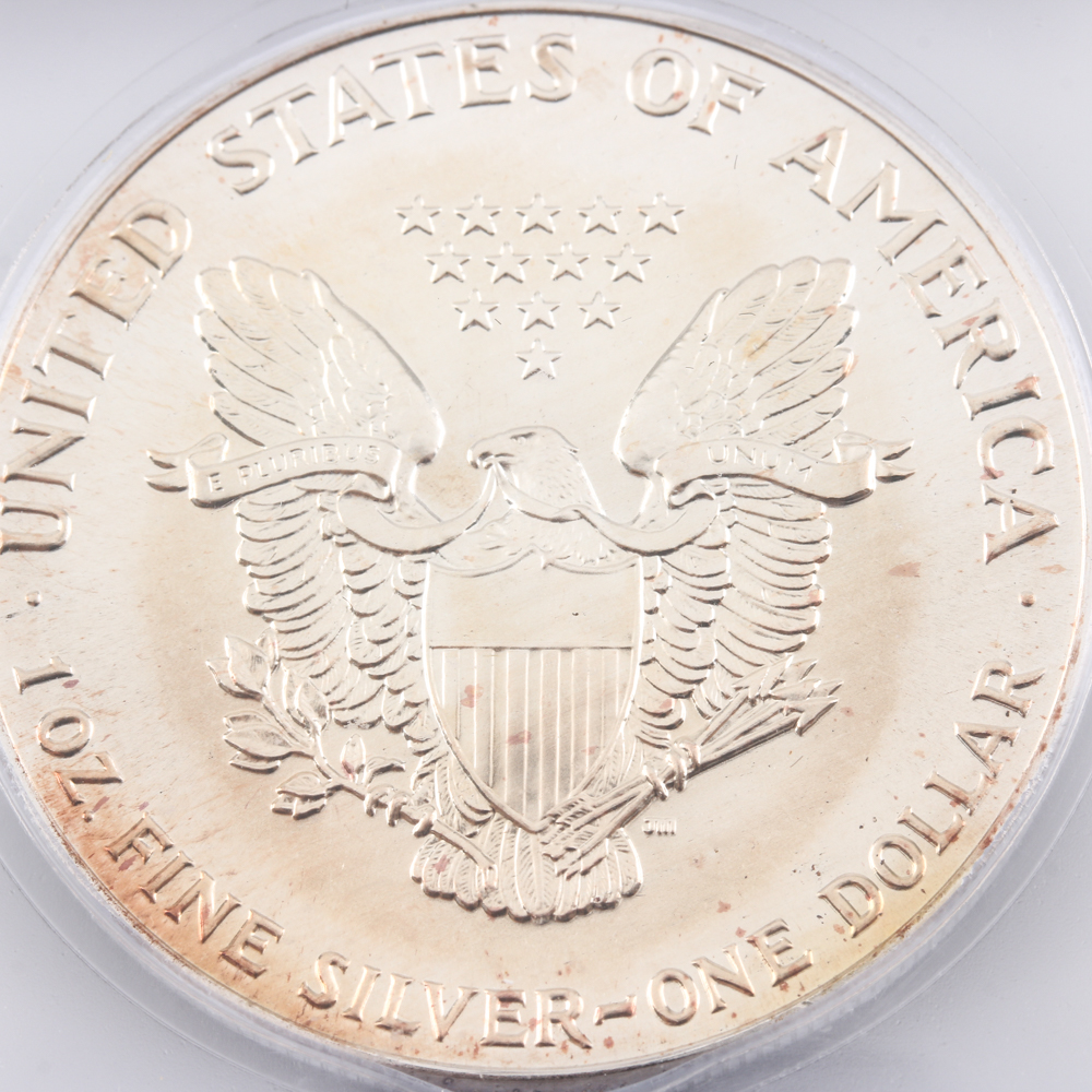 1990 Silver Eagle Dollar