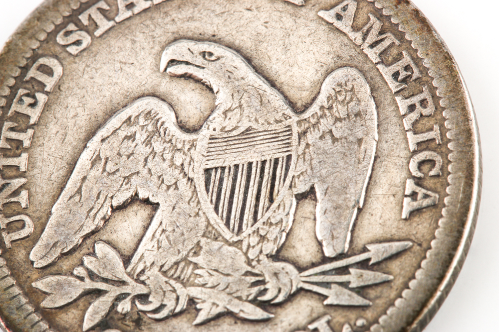 1850 Liberty Seated Quarter