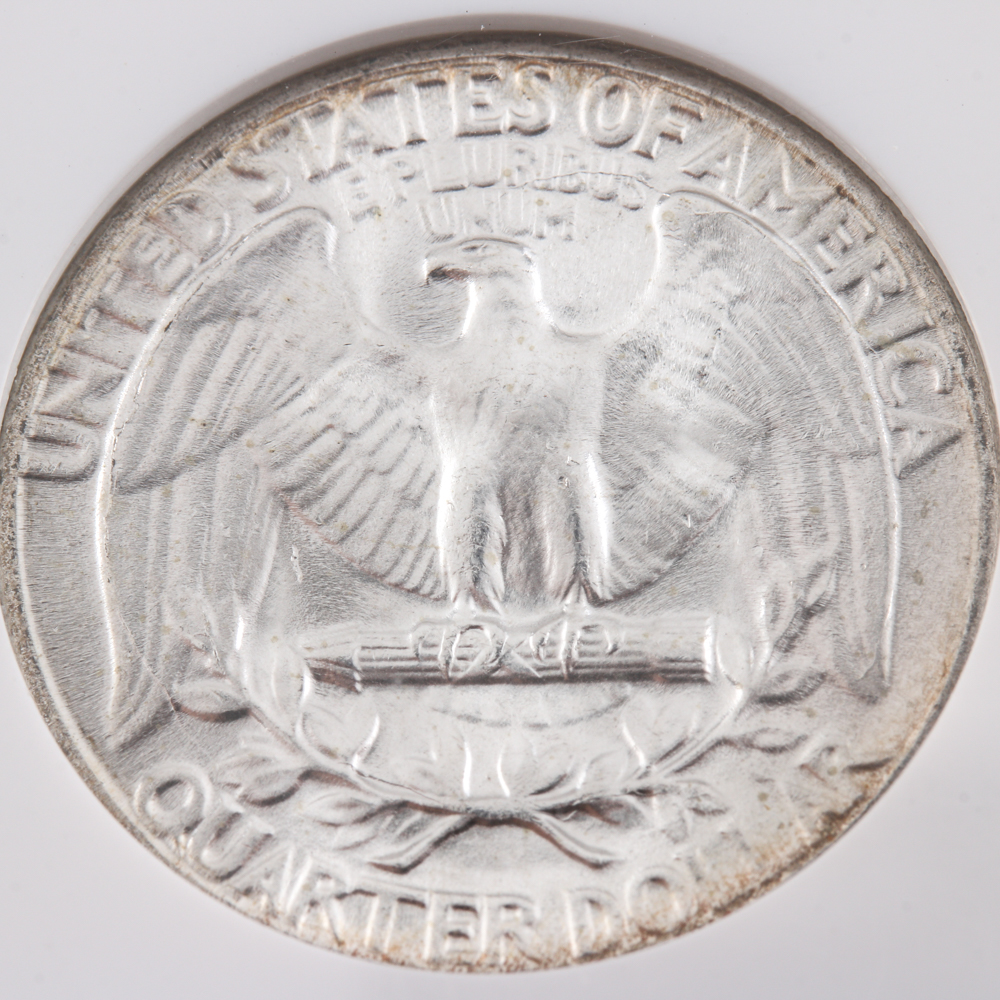 Graded MS 66 (by NGC) Silver 1956 Washington Quarter