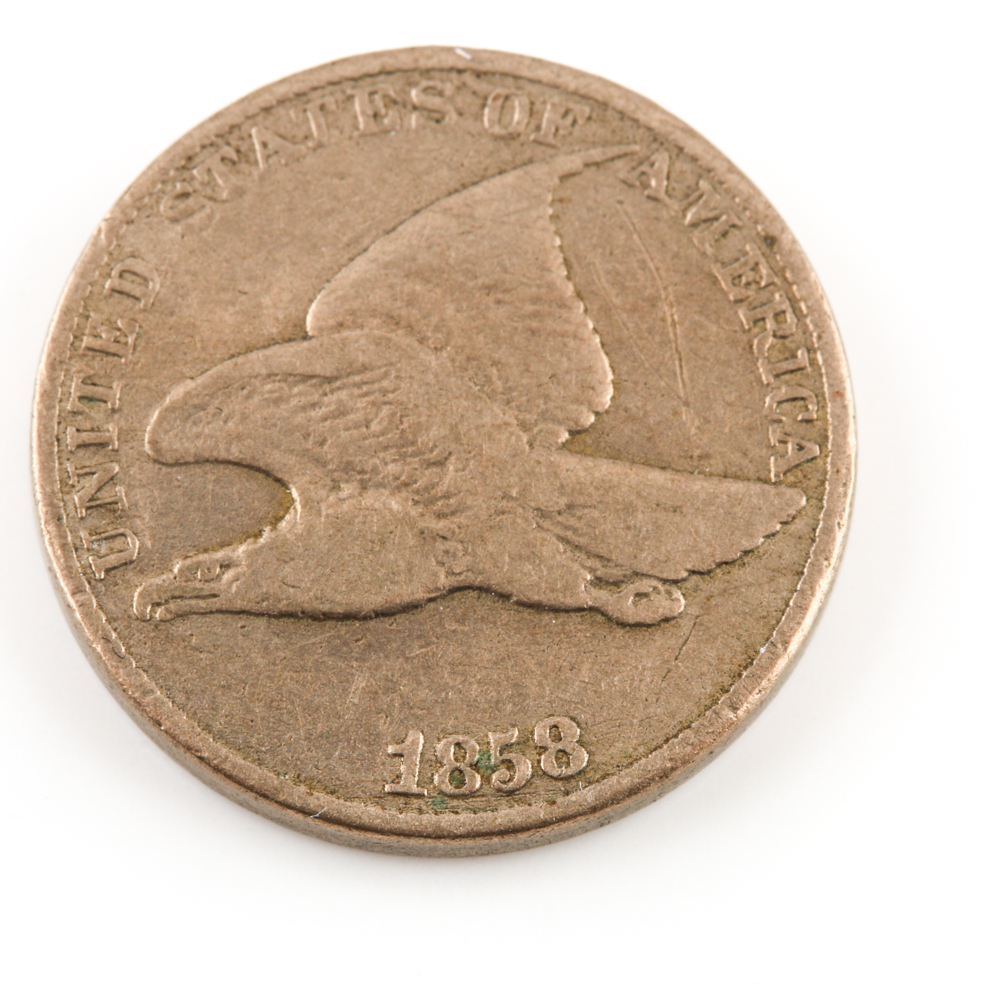 1858 Flying Eagle Cent