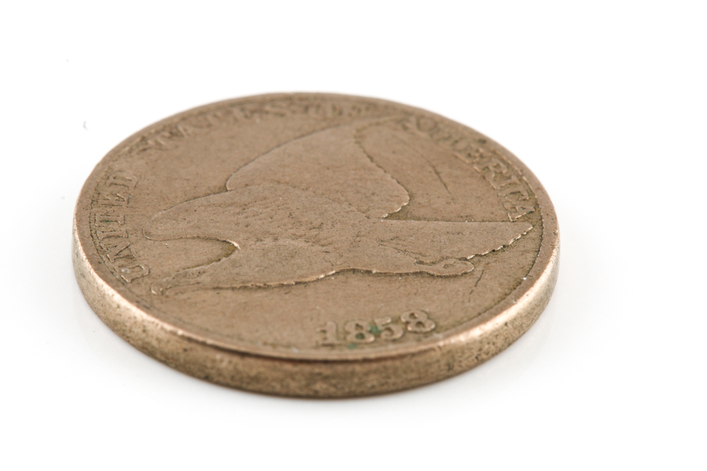 1858 Flying Eagle Cent