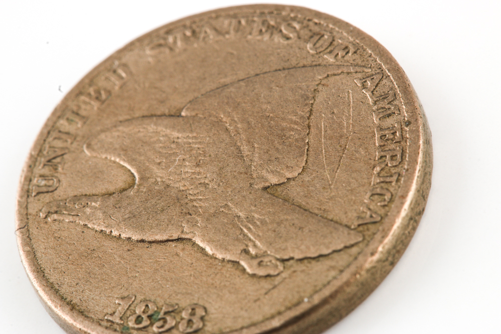 1858 Flying Eagle Cent