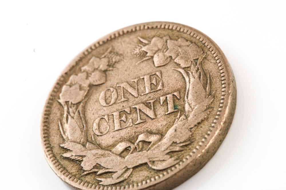1858 Flying Eagle Cent