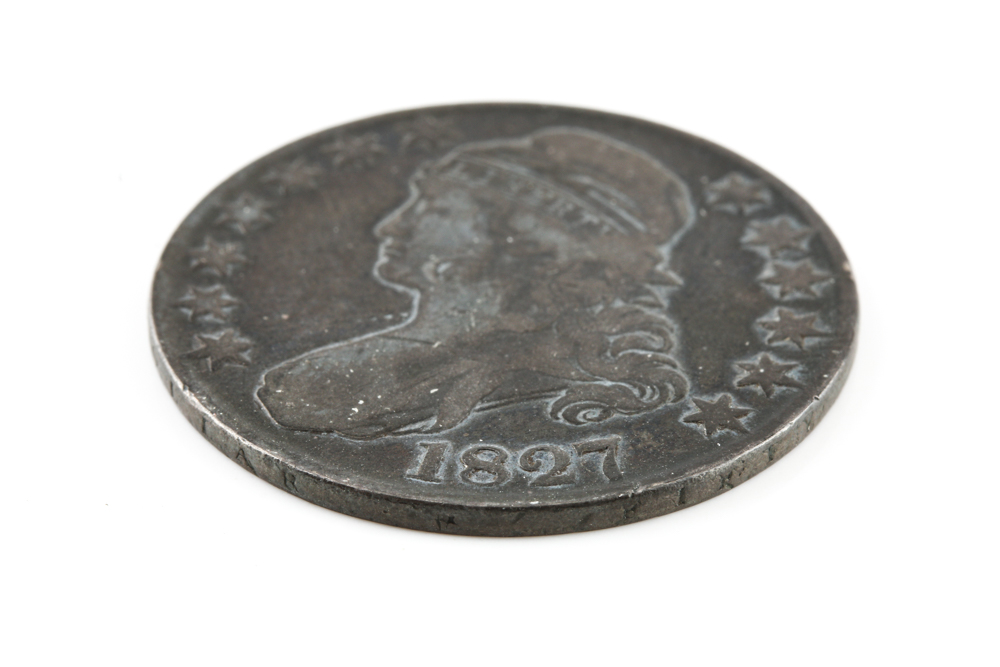 1827 Capped Bust Half Dollar