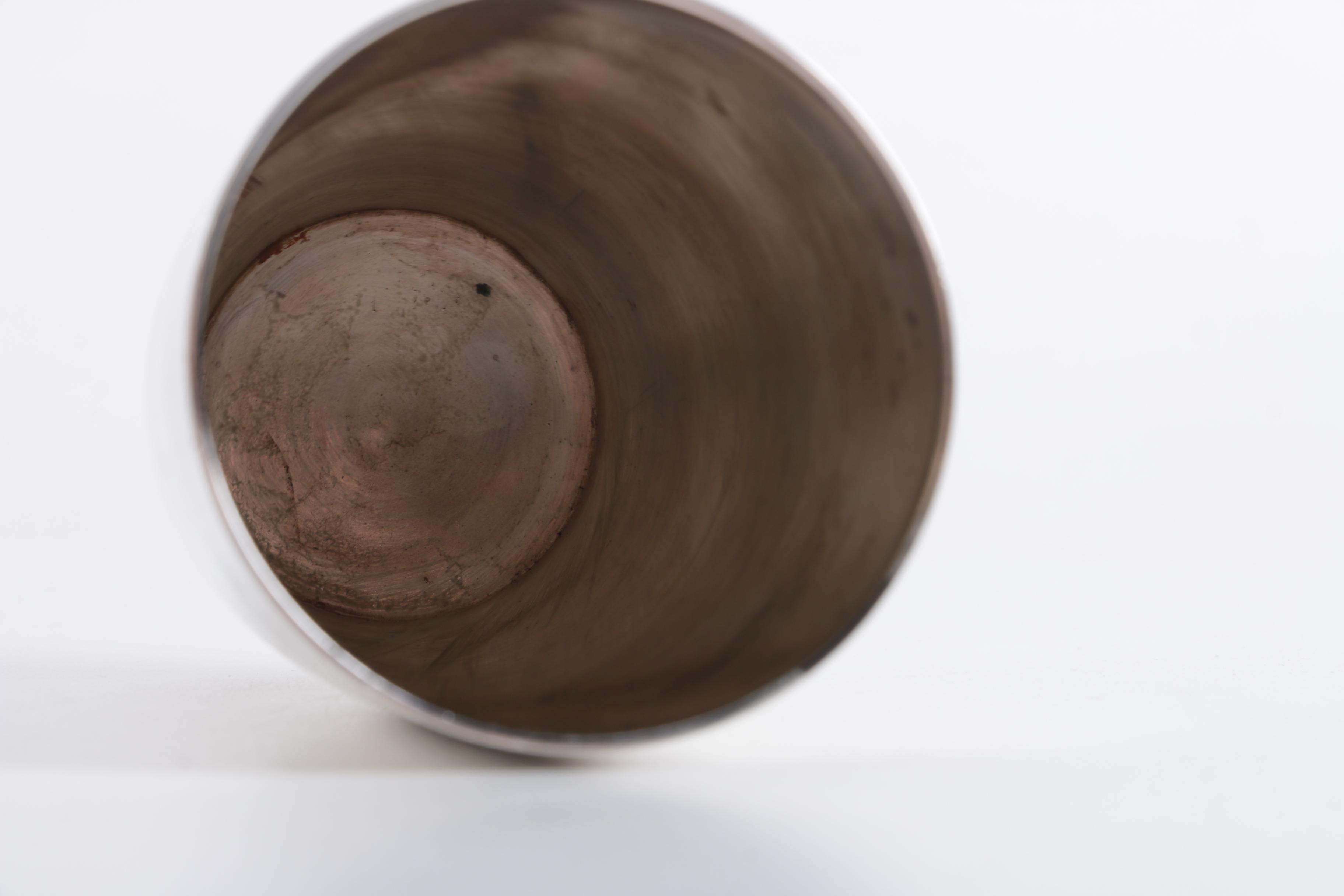 835 Silver German Cup by Emil Hermann