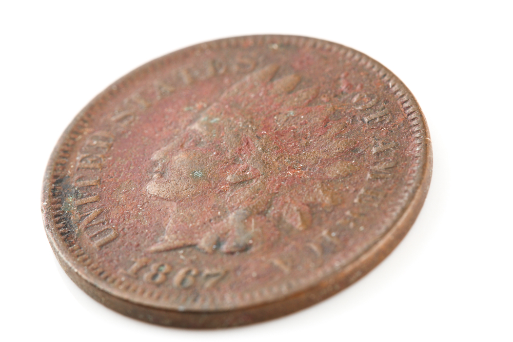 1867 Indian Head Cent