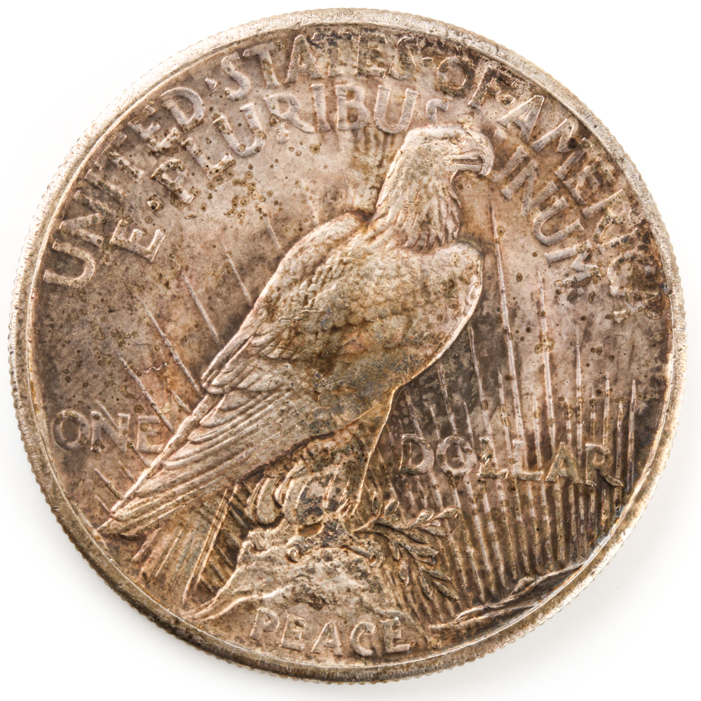 Key Date 1921 High Relief Peace Dollar