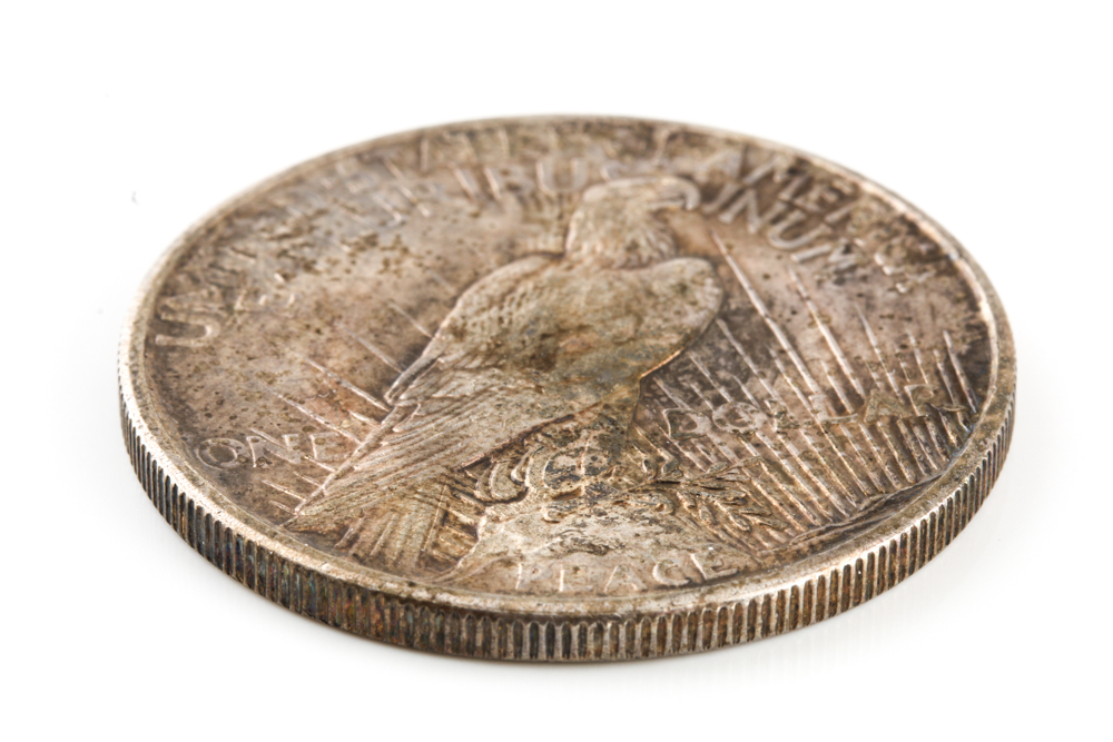 Key Date 1921 High Relief Peace Dollar