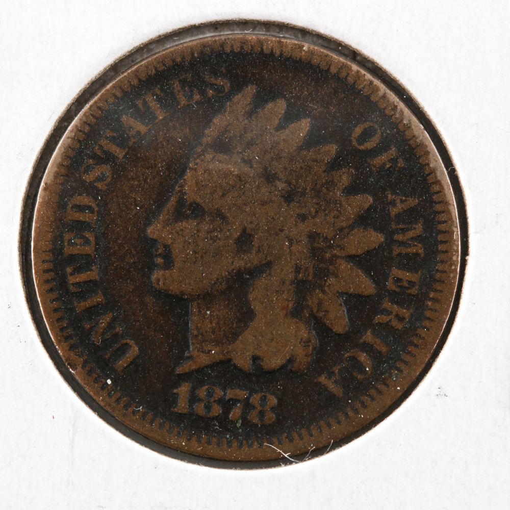 1878 Indian Head Cent