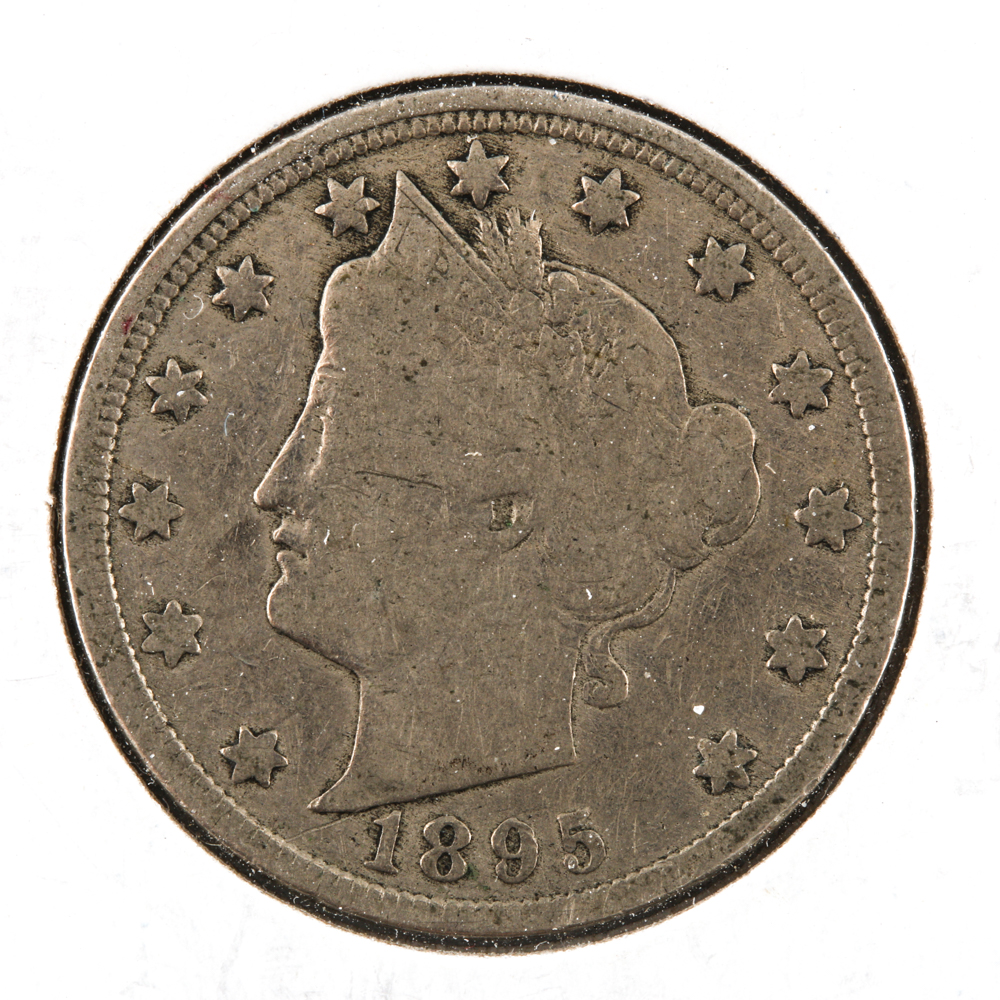 1895 Liberty "V" Nickel