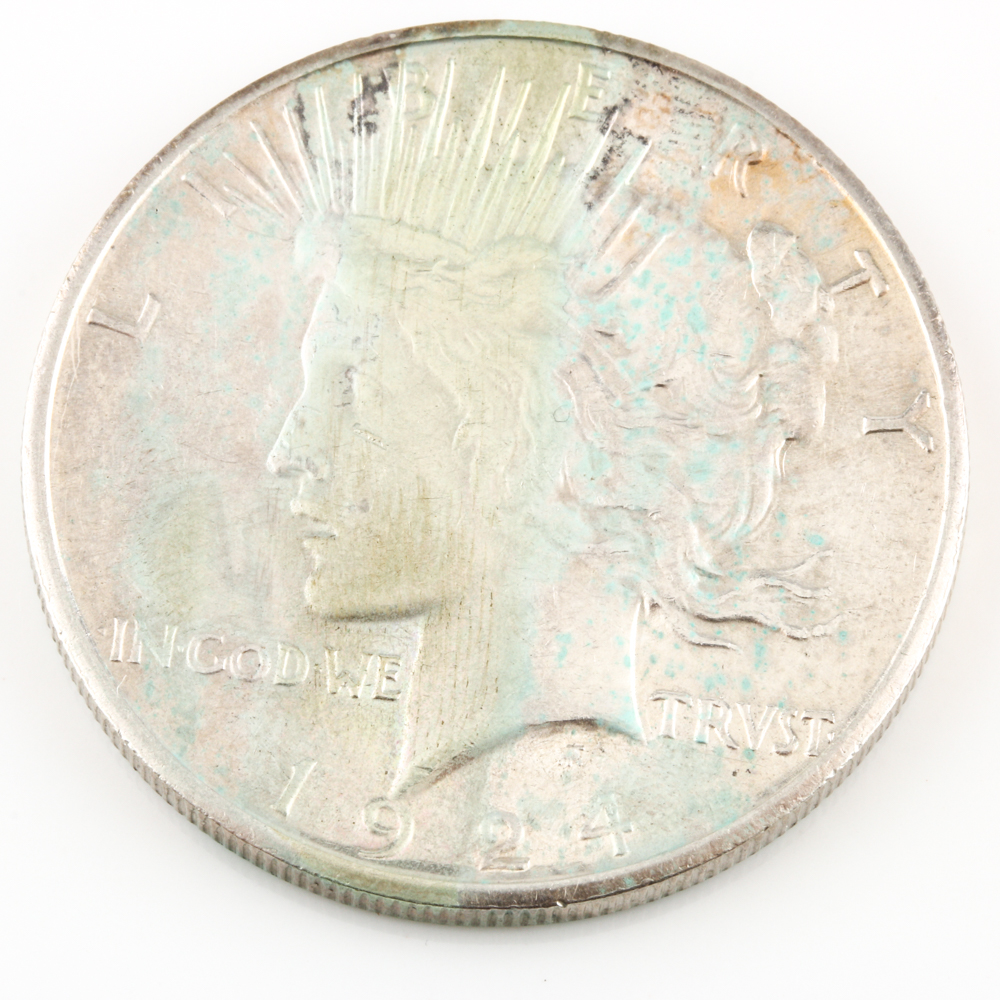1924-S Peace Dollar