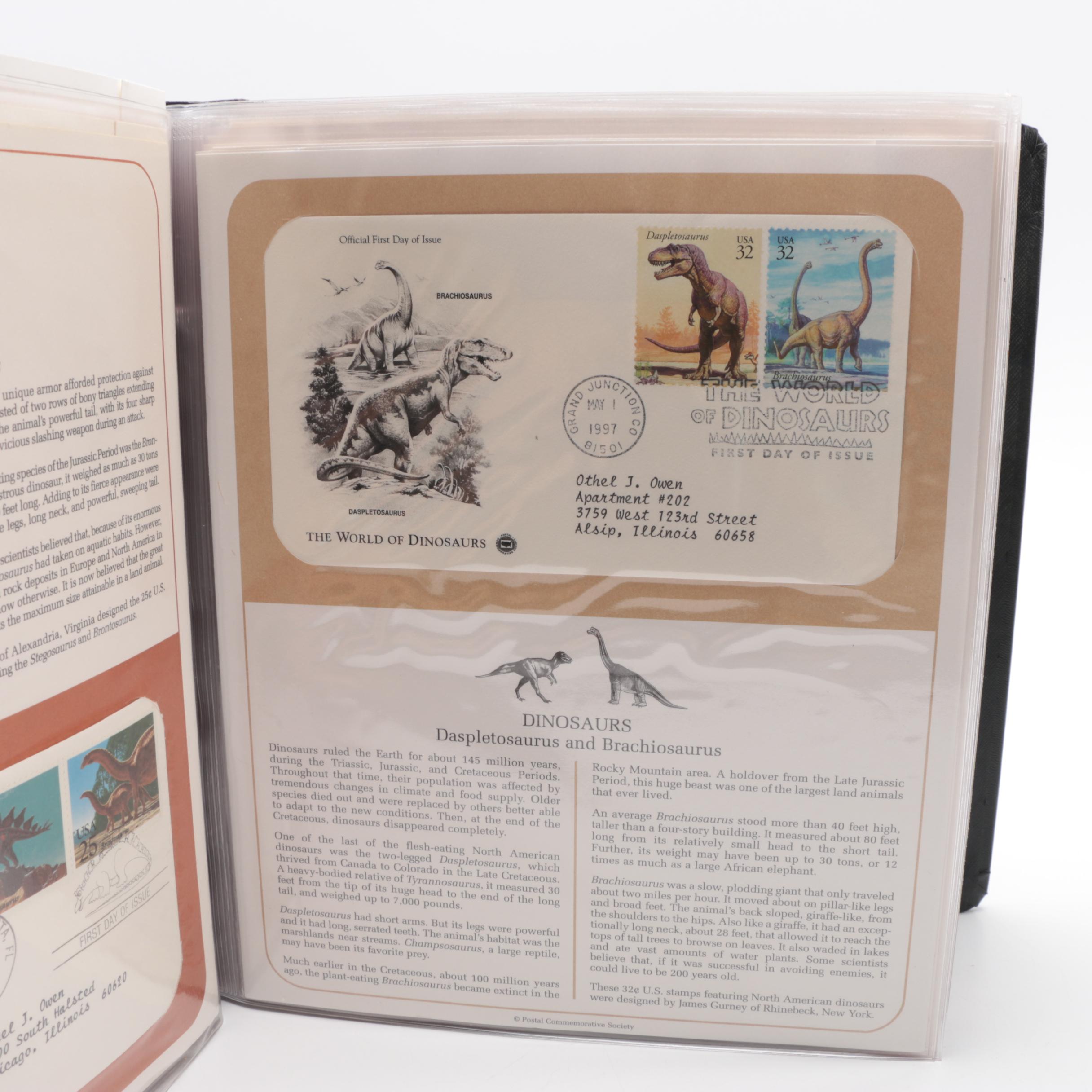 United States First Day Covers Postage Stamp Albums