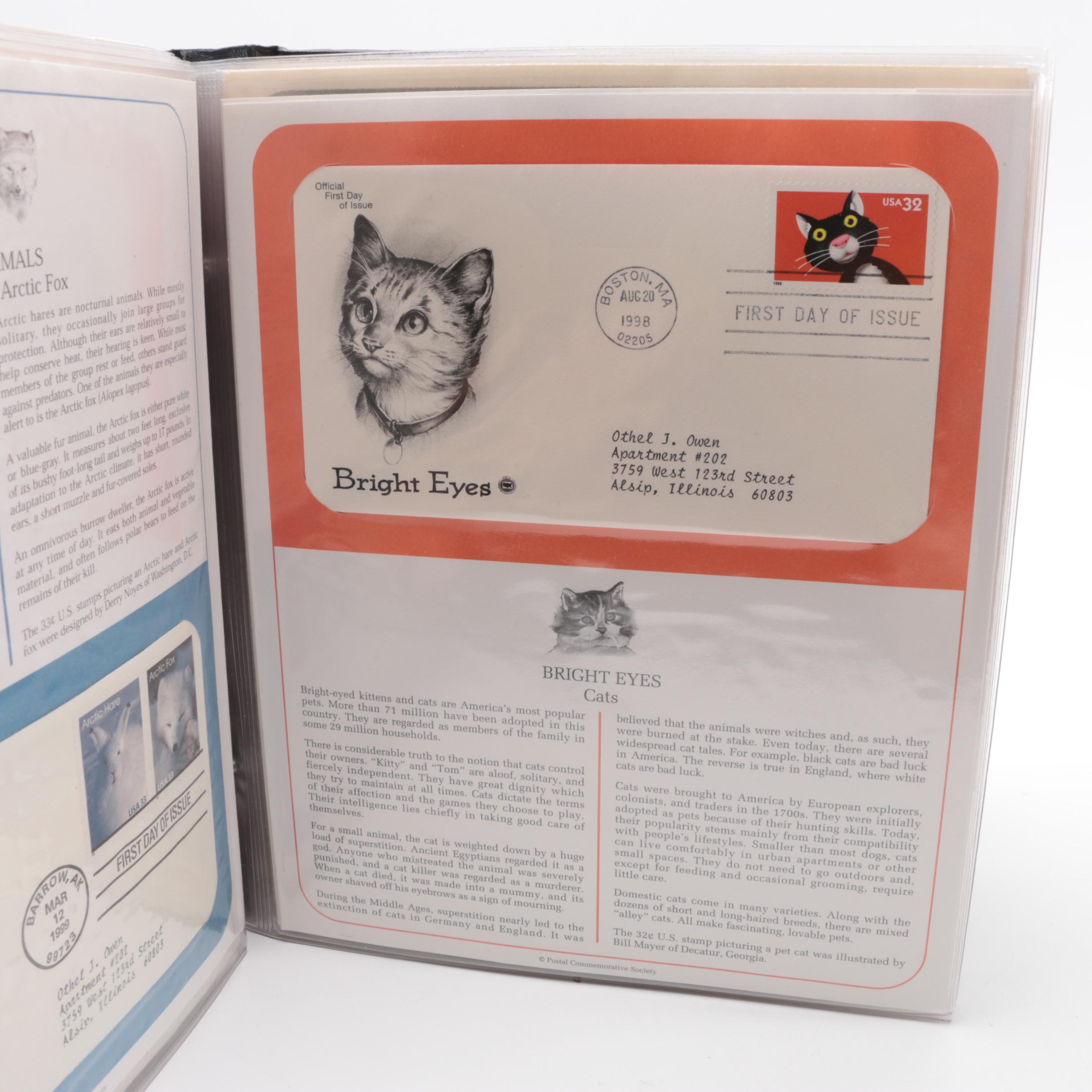 United States First Day Covers Postage Stamp Albums