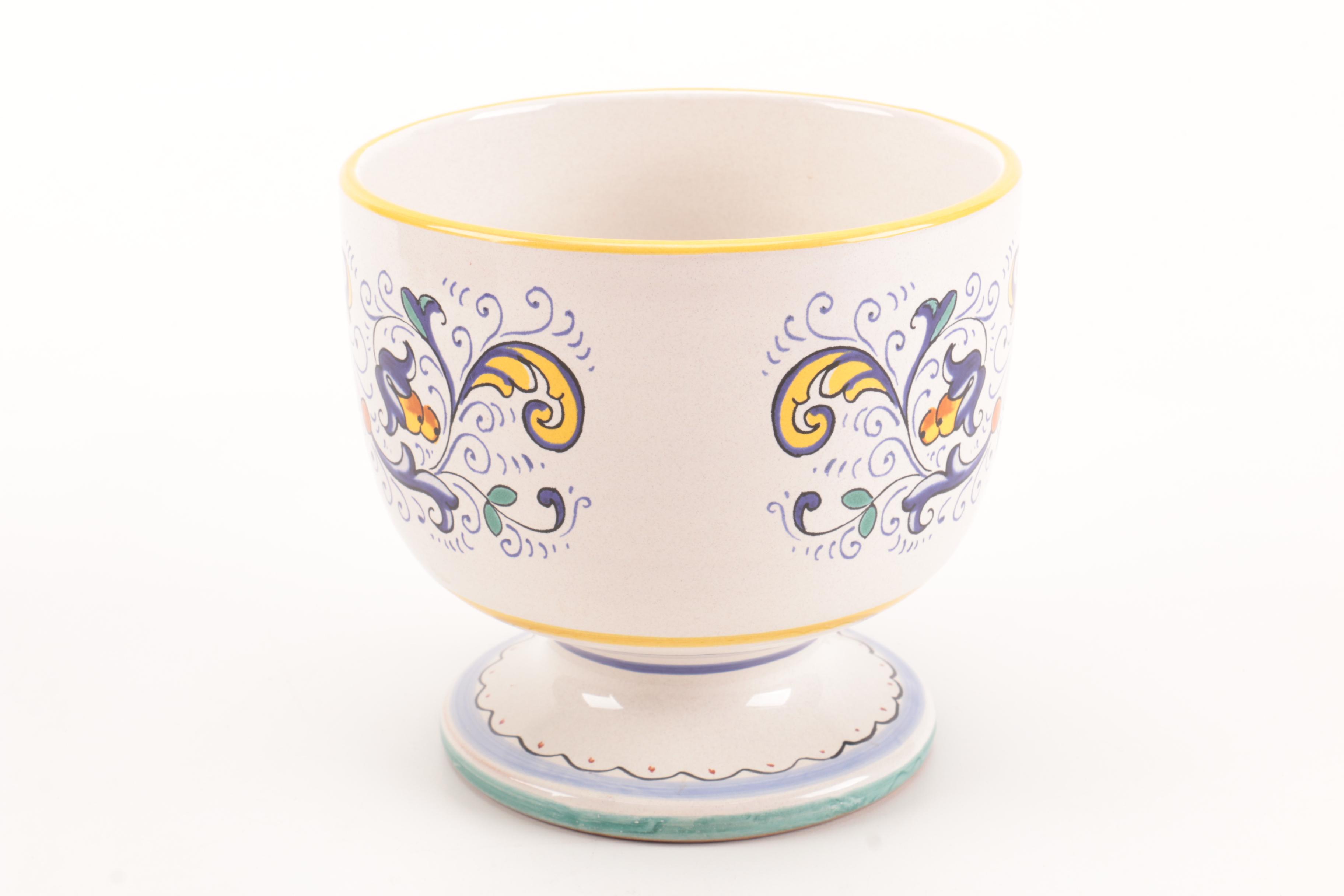 Decorative Serving Dishes Including BIA Cordon Bleu