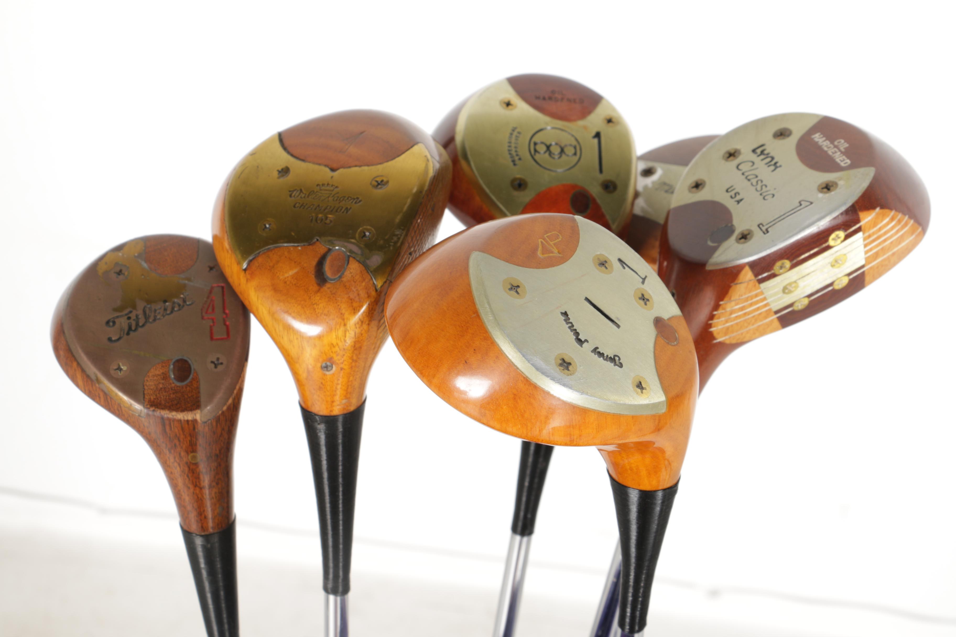 Yonex Golf Bag With Wooden Clubs