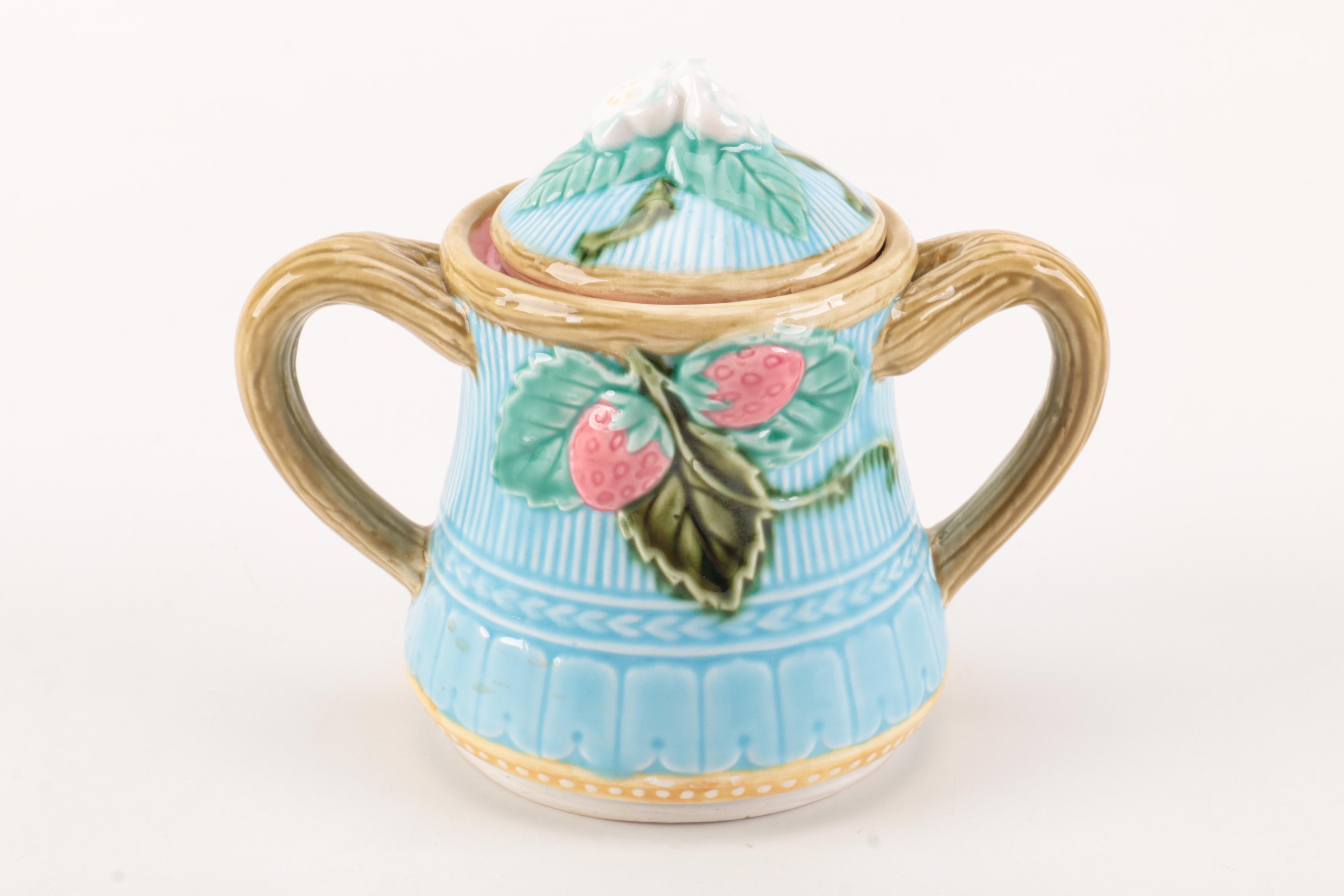 Fitz and Floyd Salt and Pepper Shaker and Sugar Bowl