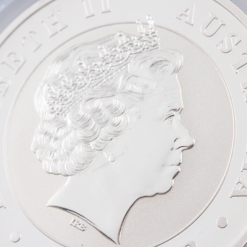 Graded MS 69 (by PCGS) 2013-P Australian Silver Bullion Kookaburra $1 Coin