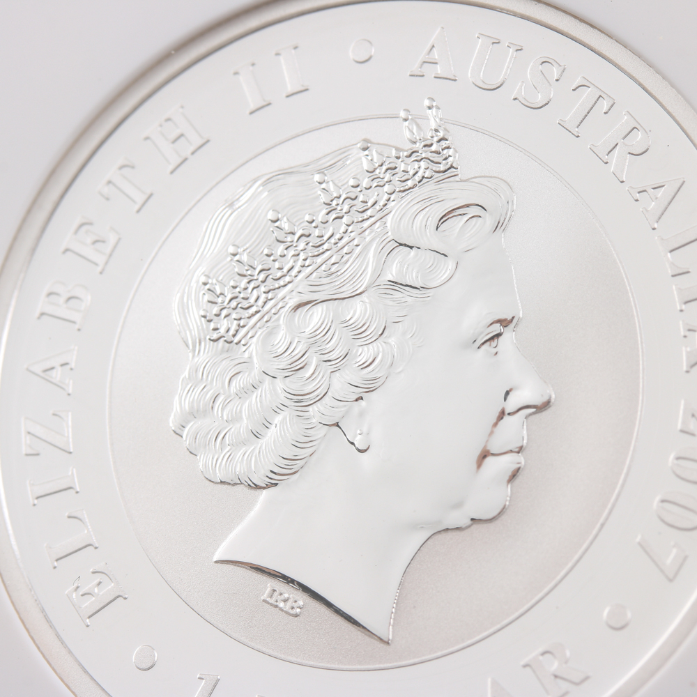 Graded MS 69 (by NGC) 2007 First Year of Issue Australian Koala Silver Bullion $1 Coin