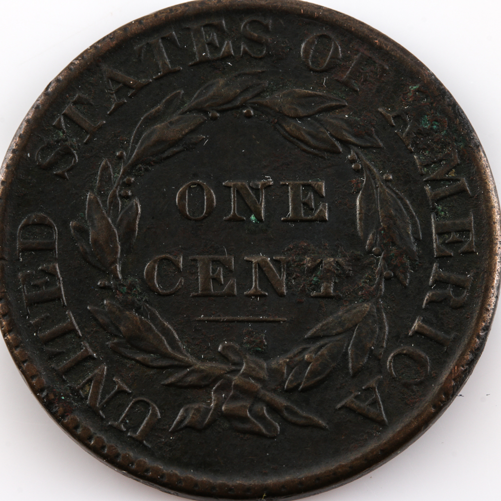 1829 Coronet Head Cent