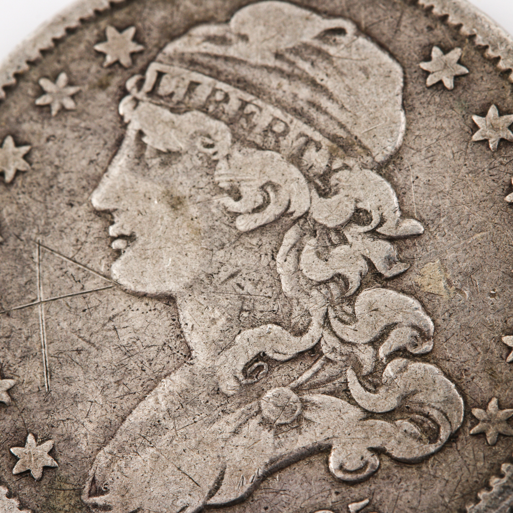 1835 Capped Bust Quarter